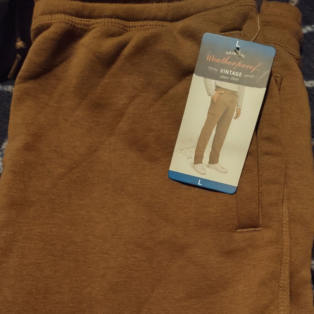 NWT Weatherproof Brown Men's Pants - Picture 2 of 2